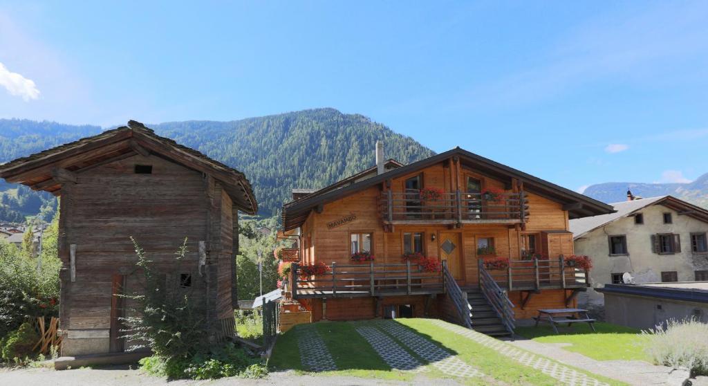 Chalet Mavambo Le Châble Eksteriør billede