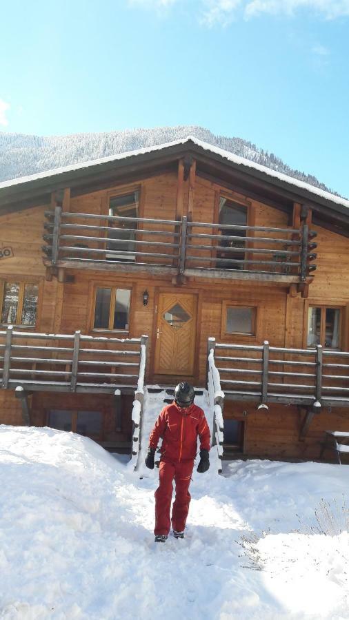 Chalet Mavambo Le Châble Eksteriør billede