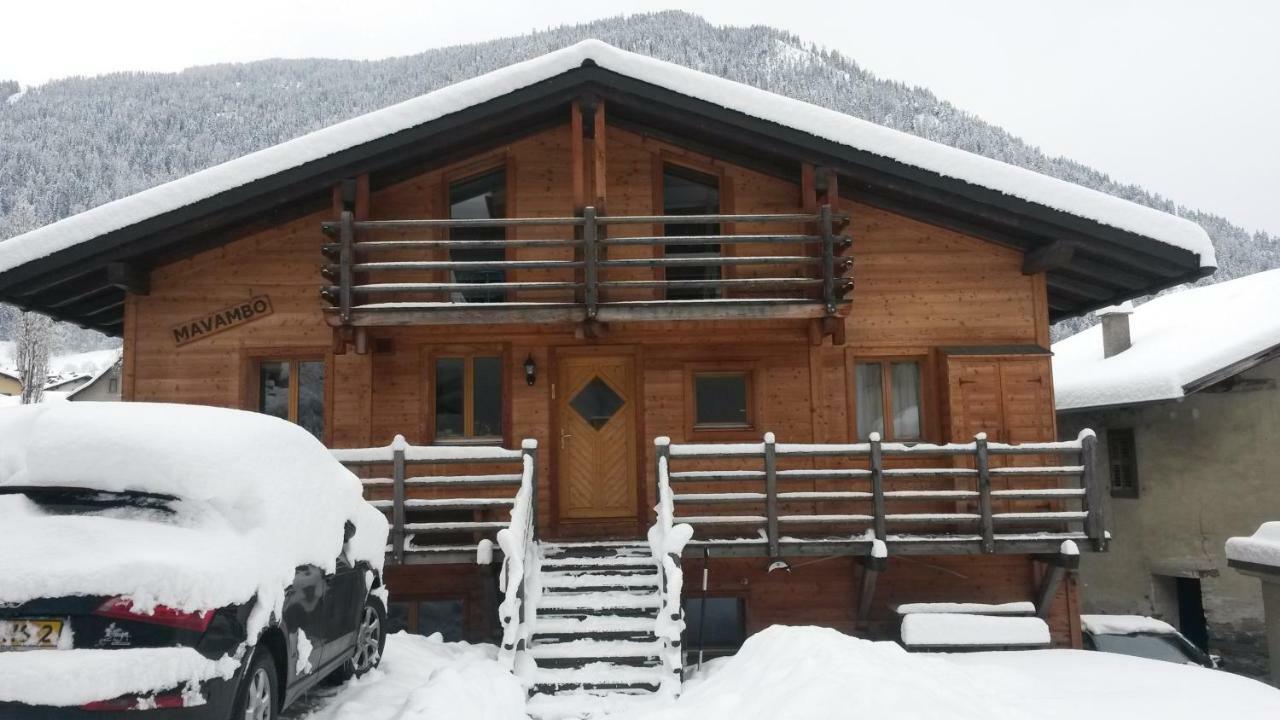 Chalet Mavambo Le Châble Eksteriør billede